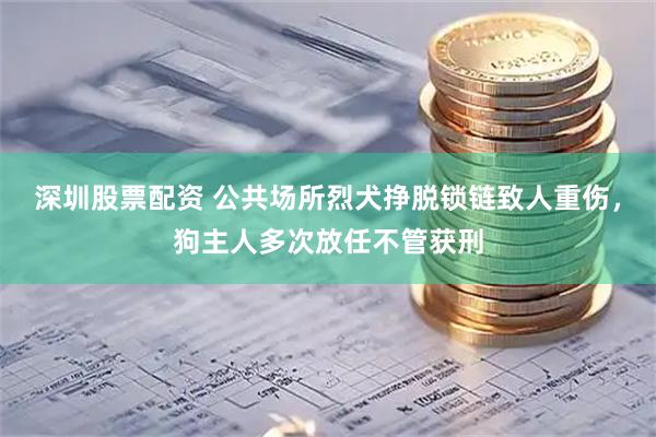 深圳股票配资 公共场所烈犬挣脱锁链致人重伤，狗主人多次放任不管获刑